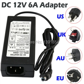 AC110-240V Output DC 12V 24V 3A 4A 5A 6A 8A 60W 72W 96W Power Supply LED Driver For LED Strip with EU US AU UK Cord Plug Socket
AC110-240V Output DC 12V 24V 3A 4A 5A 6A 8A 60W 72W 96W Power Supply LED Driver For LED Strip with EU US AU UK Cord Plug Socket