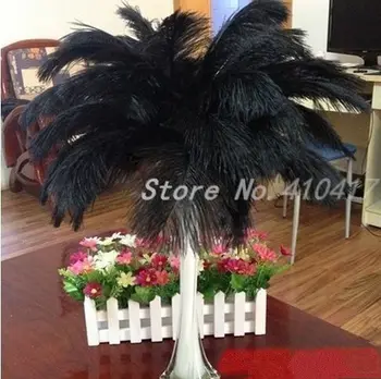 100pcs/lot Top Quanlity Black Color Ostrich Feathers For DIY Craft Decoration Wholesale 30-35cm/12-14 Inches
100pcs/lot Top Quanlity Black Color Ostrich Feathers For DIY Craft Decoration Wholesale 30-35cm/12-14 Inches