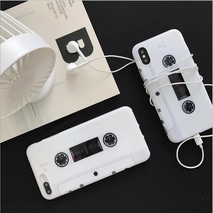 Retro White Tape For iPhone7plus Phone Case For iphone X/6/8/6s Personality All Men and Women
Retro White Tape For iPhone7plus Phone Case For iphone X/6/8/6s Personality All Men and Women