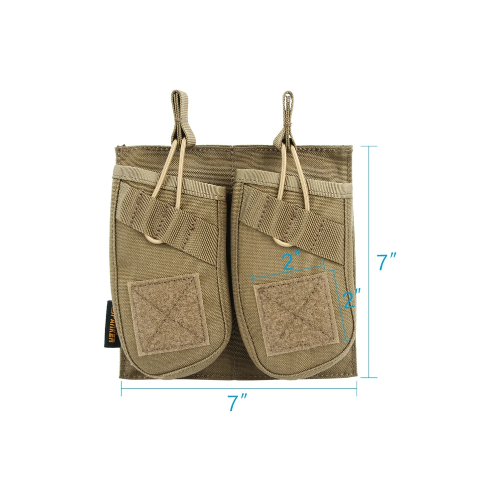 Tactical Universal Double AK47 Ammo Clips Outdoor Hunting Equipment Bag Military Molle Magazine Pouch Tactical Universal Double AK47 Ammo Clips Outdoor Hunting Equipment Bag Military Molle Magazine Pouch