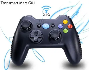 Tronsmart G01 2.4G wireless gamepad game controller joystick for android TV Box Mini Pc Tablet Smart Phone PC For PS3 games
Tronsmart G01 2.4G wireless gamepad game controller joystick for android TV Box Mini Pc Tablet Smart Phone PC For PS3 games
