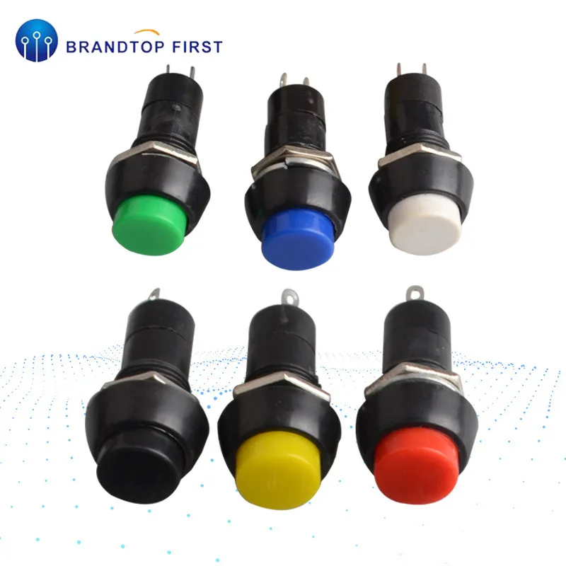 12mm Self-locking / Momentary Plastic Push Button Switch Latching Switchs 2Pin PBS-11A PBS-11B
12mm Self-locking / Momentary Plastic Push Button Switch Latching Switchs 2Pin PBS-11A PBS-11B