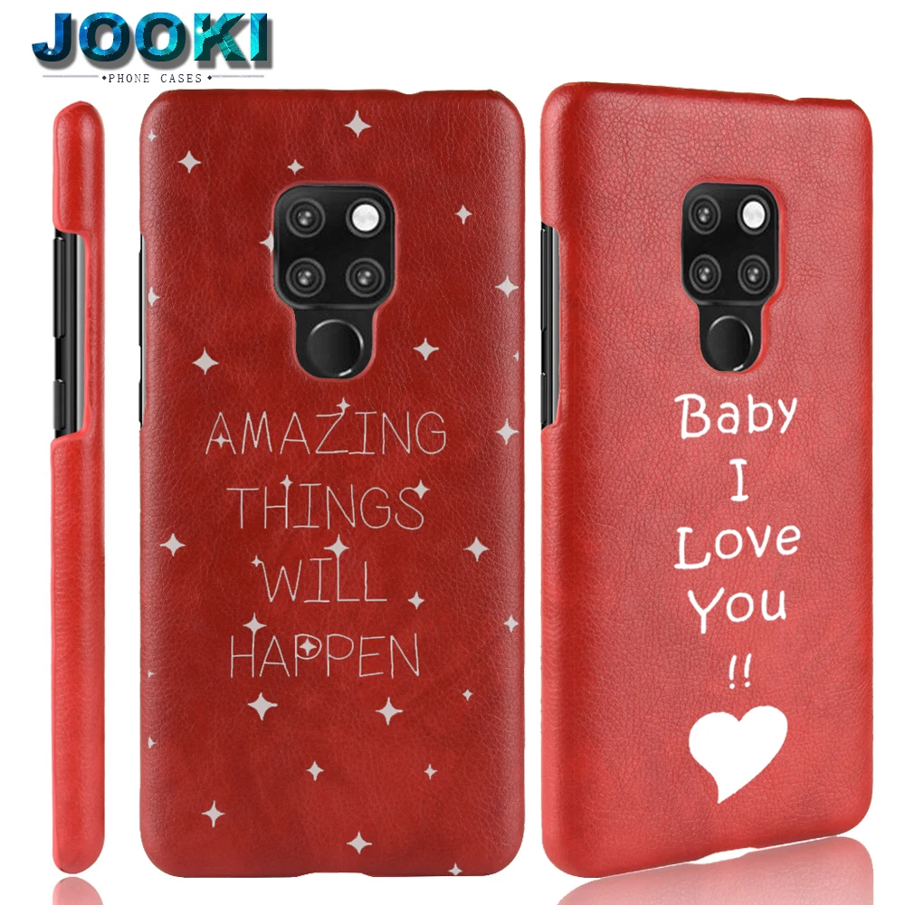 Чехол JOOKI для Huawei mate 20 pro Mate20 X mate20Pro 6 3 дюймовый чехол из искусственной кожи задняя