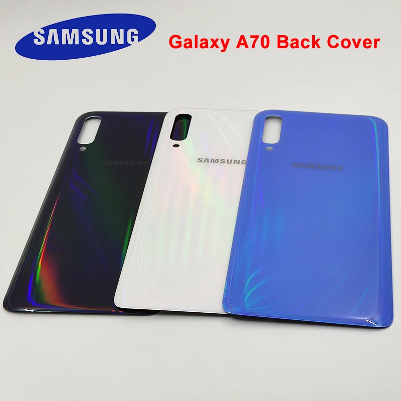 Original Samsung Galaxy A70 A 70 2019 Back Battery Cover Replacement Rear Door Housing Cover Case For Galaxy SM-A705F A705 A705F
Original Samsung Galaxy A70 A 70 2019 Back Battery Cover Replacement Rear Door Housing Cover Case For Galaxy SM-A705F A705 A705F
