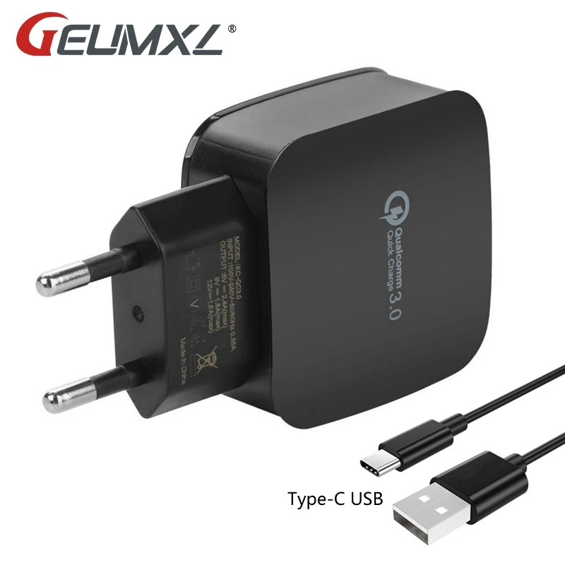 GEUMXL Quick Charge 3.0 USB Charger USB + Type C Cable For Samsung Galaxy S8 Plus A3 A320 A5 A520 A7 A720 2017 Nokia Lumia 950
GEUMXL Quick Charge 3.0 USB Charger USB + Type C Cable For Samsung Galaxy S8 Plus A3 A320 A5 A520 A7 A720 2017 Nokia Lumia 950