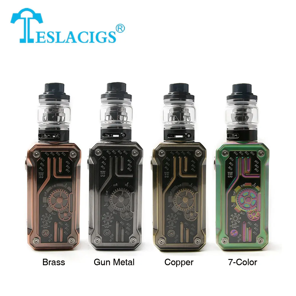New Original Tesla Punk 85W TC Kit with Tesla RESIN Tank 4ml/6ml & Advanced VW/ TC/ TCR Modes No 18650 Battery E-cig Vape Kit 
New Original Tesla Punk 85W TC Kit with Tesla RESIN Tank 4ml/6ml & Advanced VW/ TC/ TCR Modes No 18650 Battery E-cig Vape Kit