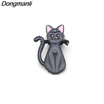 P2621 Dongmanli wholesale 20pcs/lot Sailor Moon Black Cat Enamel Pins and Brooches
P2621 Dongmanli wholesale 20pcs/lot Sailor Moon Black Cat Enamel Pins and Brooches