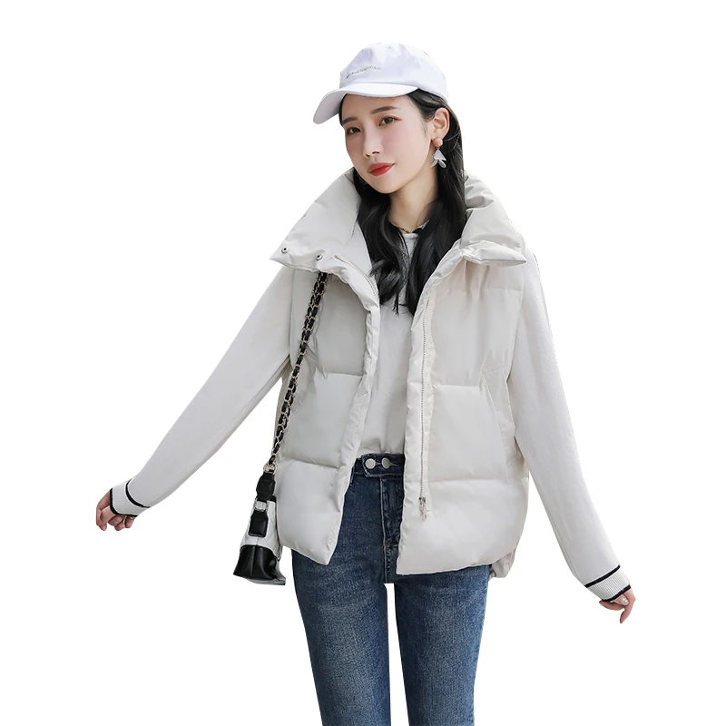 2019 TFMLN Autumn Winter Vest jacket Women Casual Fashion lightweight Coats bule colour Coats Vintage out wear Woman Clothing
2019 TFMLN Autumn Winter Vest jacket Women Casual Fashion lightweight Coats bule colour Coats Vintage out wear Woman Clothing