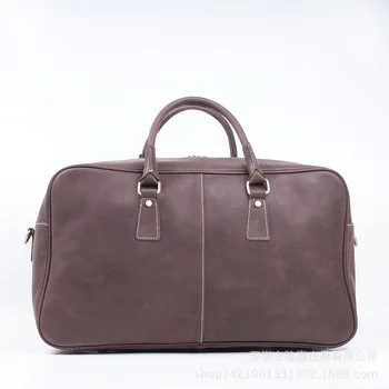 New Fashion Genuine Leather Bag Men's Leather Hand Bag Large Capacity Crazy Horse Luggage Bag Fashion Travel Men Bags
New Fashion Genuine Leather Bag Men's Leather Hand Bag Large Capacity Crazy Horse Luggage Bag Fashion Travel Men Bags