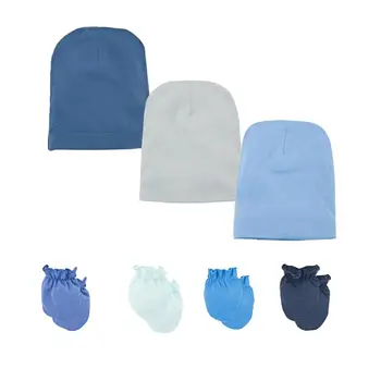 Kavkas Newborn Baby Hat Golves 7 Pcs/set 0-6 months Soft Cotton Boys Girls Caps Tooddler Infant Baby Accessories
Kavkas Newborn Baby Hat Golves 7 Pcs/set 0-6 months Soft Cotton Boys Girls Caps Tooddler Infant Baby Accessories