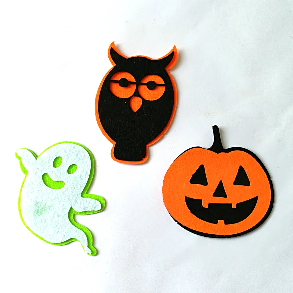 Halloween Collections of pumpkin/owls & ghost felts patches, halloween holiday Decor non-woven felts shapes June 22
Halloween Collections of pumpkin/owls & ghost felts patches, halloween holiday Decor non-woven felts shapes June 22