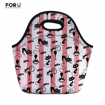 FORUDESIGNS Brand Designer Cute Cat Polyster Insulated Thermal Lunch Bag Children Snacks Meal Bag Tote Lunch Box for Women Warm 
FORUDESIGNS Brand Designer Cute Cat Polyster Insulated Thermal Lunch Bag Children Snacks Meal Bag Tote Lunch Box for Women Warm