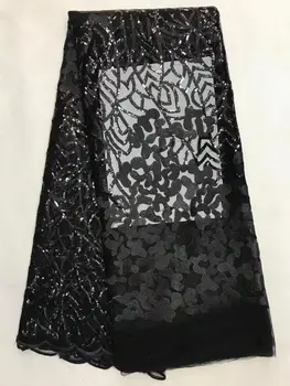 Free Shipping French Lace Fabric 2017 High Quality Black Sequin Fabric For Wedding Dress 5yard Latest African Sequin Lace Fabric
Free Shipping French Lace Fabric 2017 High Quality Black Sequin Fabric For Wedding Dress 5yard Latest African Sequin Lace Fabric