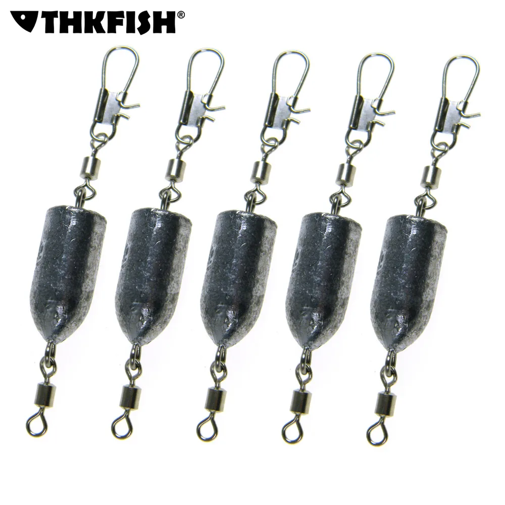 10Pcs 10g Fishing Weights Lead Sinker Bullet Shape Lead Sinker Rolling Swivel with Interlock Snap Freshwater Sea Fishing Tool
10Pcs 10g Fishing Weights Lead Sinker Bullet Shape Lead Sinker Rolling Swivel with Interlock Snap Freshwater Sea Fishing Tool