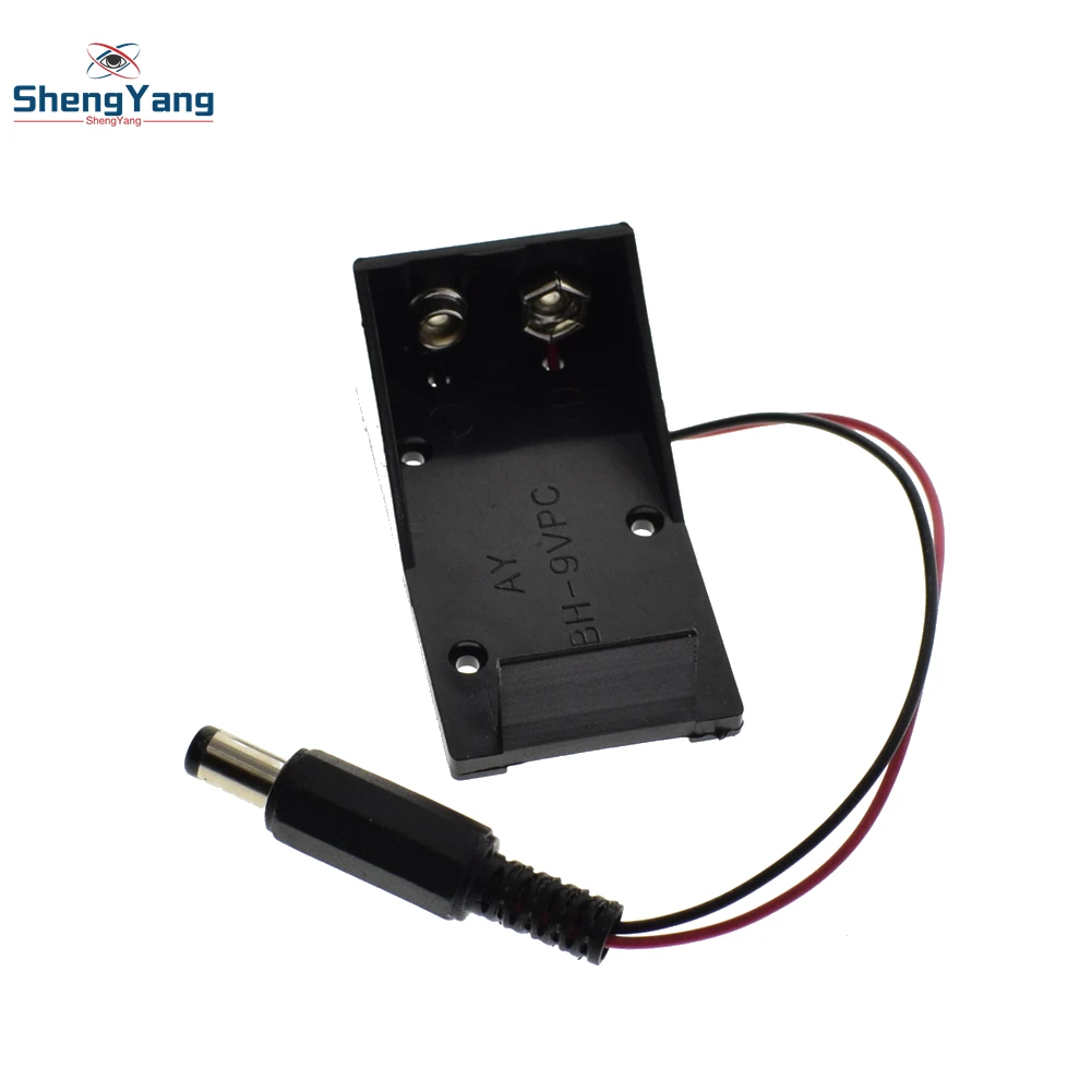 ShengYang 2018 Hot New 9V Battery Holder Box Case Wire with Plug 5.5*2.1mm for Arduino AU
ShengYang 2018 Hot New 9V Battery Holder Box Case Wire with Plug 5.5*2.1mm for Arduino AU