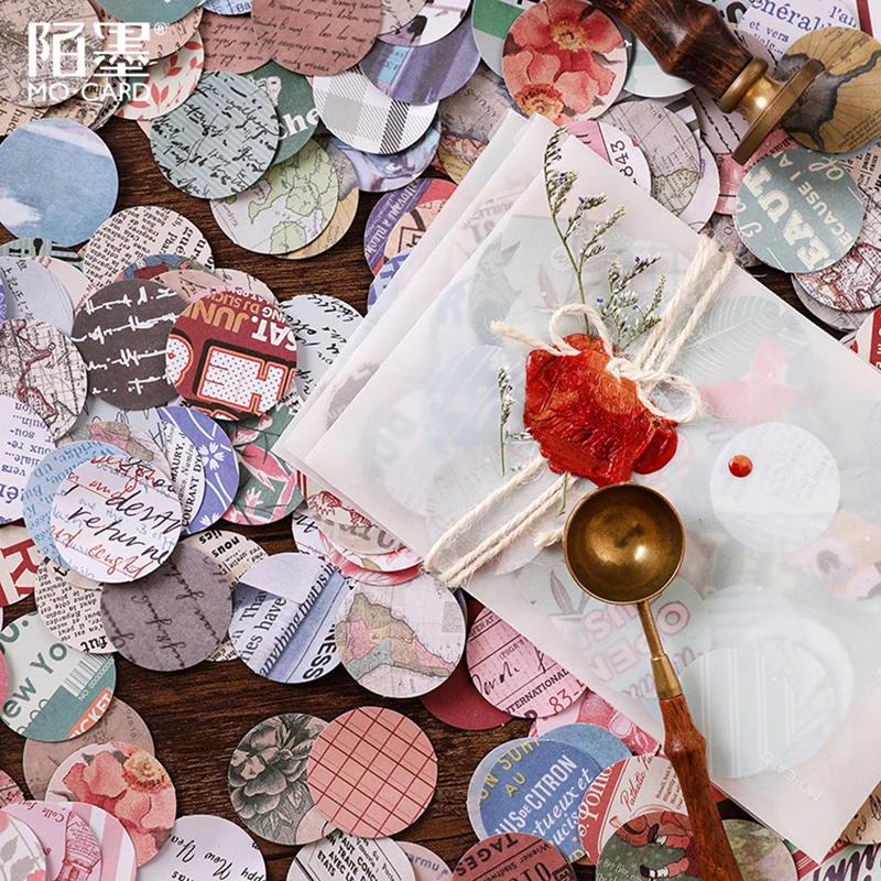 100pcs vintage round writable mini paper sticker decoration stickers DIY craft diary scrapbooking planner kawaii label sticker
100pcs vintage round writable mini paper sticker decoration stickers DIY craft diary scrapbooking planner kawaii label sticker