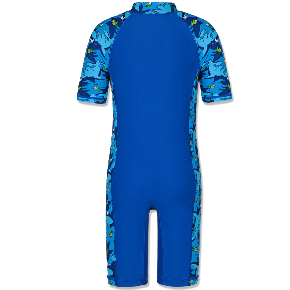 2017 Shark Character Boys Swimsuit One Piece Swimwear (UPF50+) Children Bathing Swimming Suit