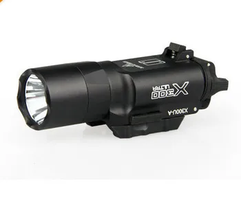 New Arms Tactical X300 Ultra LED Weapon Light Pistol Lanterna Airsoft Flashlight with Picatinny Rail for Hunting
New Arms Tactical X300 Ultra LED Weapon Light Pistol Lanterna Airsoft Flashlight with Picatinny Rail for Hunting