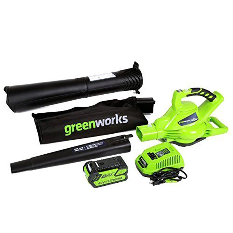 Outdoor Garden GreenWorks DigiPro G-MAX 40V Cordless 185MPH Blower/Vac with 4ah battery Charger
Outdoor Garden GreenWorks DigiPro G-MAX 40V Cordless 185MPH Blower/Vac with 4ah battery Charger