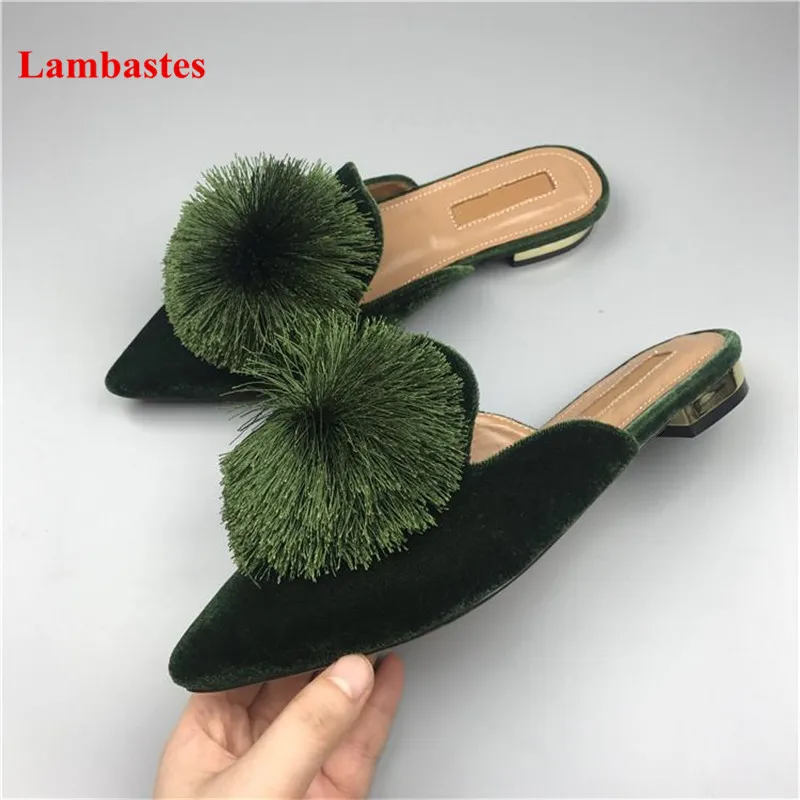 Hairy Ball Slippers Summer Shoes Woman Nouveau Tassel Designer Zapatillas Mujer Brand Slippers Women Retro Candy Color Slippers
Hairy Ball Slippers Summer Shoes Woman Nouveau Tassel Designer Zapatillas Mujer Brand Slippers Women Retro Candy Color Slippers
