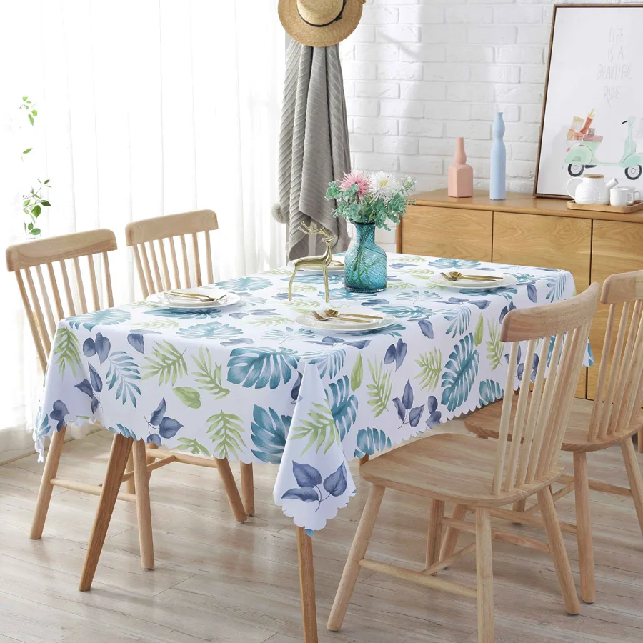 Leaves PVC Waterproof Tablecloth Rectangular Table cloth Kitchen Table Cover Wedding Nappe Table cloth Mantel Dust proof Cover
Leaves PVC Waterproof Tablecloth Rectangular Table cloth Kitchen Table Cover Wedding Nappe Table cloth Mantel Dust proof Cover