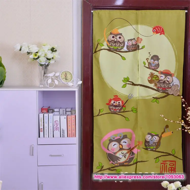 Japanese Style Classical Owl Door Curtain Bedroom Decoration Knitting Feng Shui Good Fortune
Japanese Style Classical Owl Door Curtain Bedroom Decoration Knitting Feng Shui Good Fortune