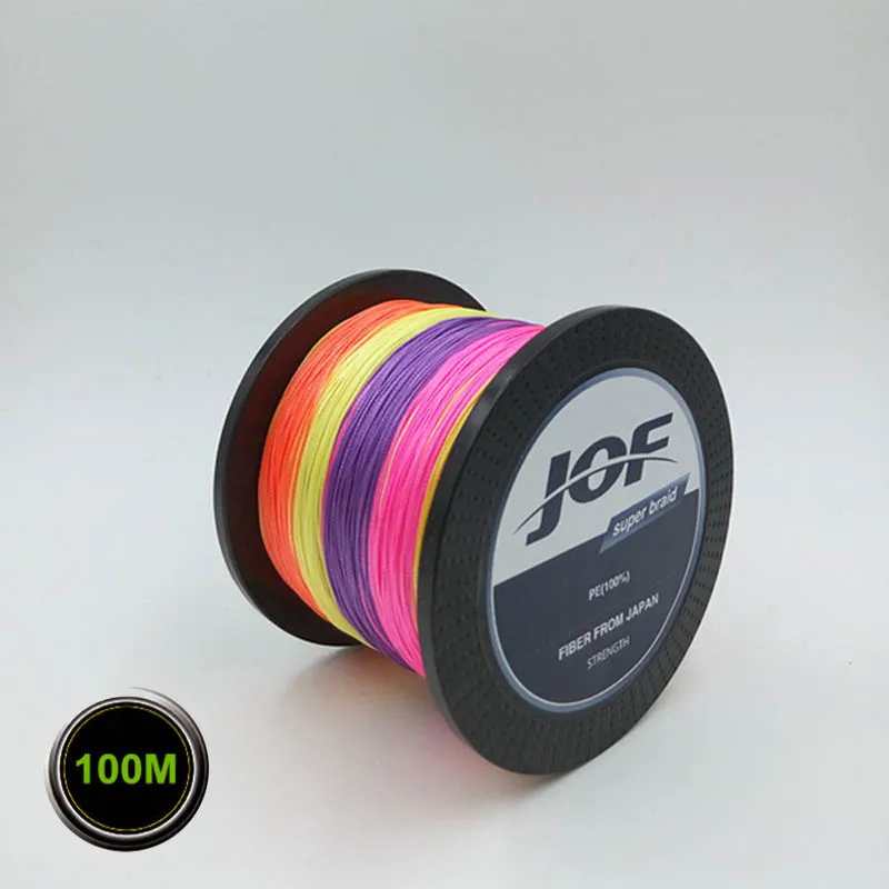 8STRANDS 100M JOF Brand Super Strong Japan Multifilament PE Braided Fishing Line 15 20 30 40 50 60 80 120 150 200LB
8STRANDS 100M JOF Brand Super Strong Japan Multifilament PE Braided Fishing Line 15 20 30 40 50 60 80 120 150 200LB