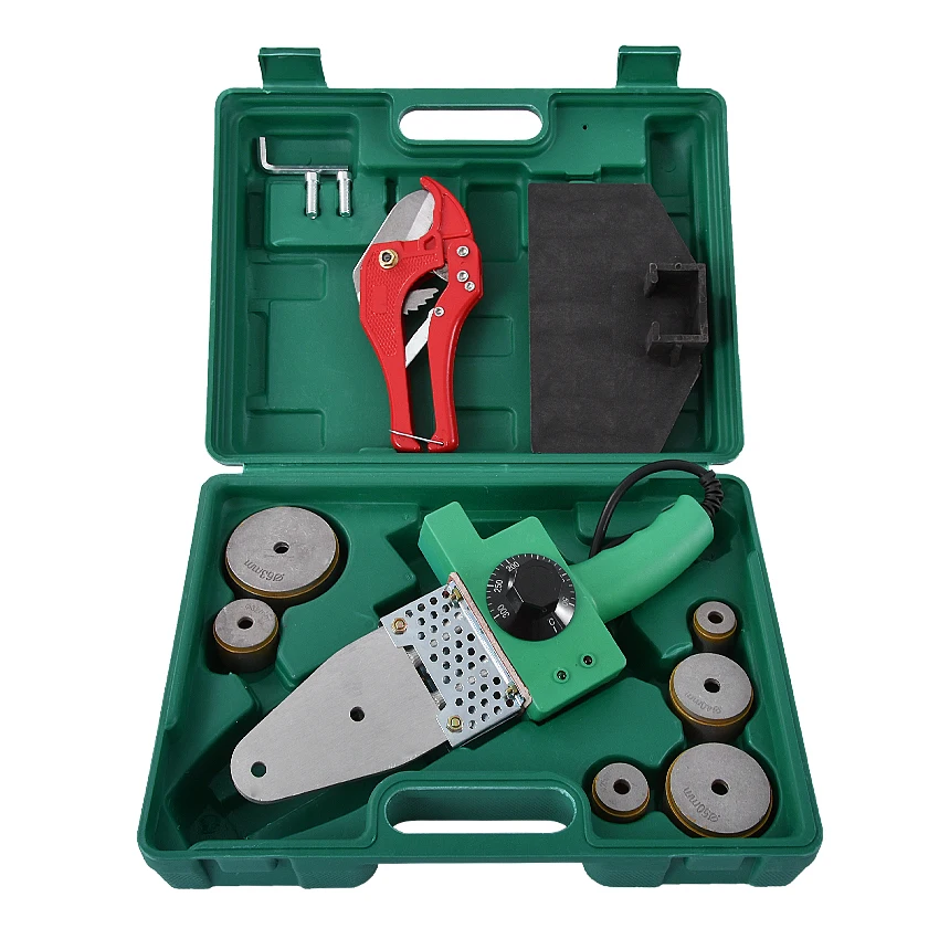 New 220V 800W PPR20-63 Plastic Welding Machine Water Pipe Plastic Welder Plumber Tools For Heating PPR Butt Welding Hot Selling
New 220V 800W PPR20-63 Plastic Welding Machine Water Pipe Plastic Welder Plumber Tools For Heating PPR Butt Welding Hot Selling
