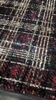 New fashion high quality wine gold mixed color with sequins on mesh embroidery lace fabric 130cm 5yards/lot
New fashion high quality wine gold mixed color with sequins on mesh embroidery lace fabric 130cm 5yards/lot