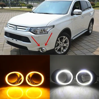 Car Flashing 2pcs For Mitsubishi Outlander 2013 2014 2015 LED DRL Daytime Running Light Daylight Signal lamp car-Styling lights 
Car Flashing 2pcs For Mitsubishi Outlander 2013 2014 2015 LED DRL Daytime Running Light Daylight Signal lamp car-Styling lights