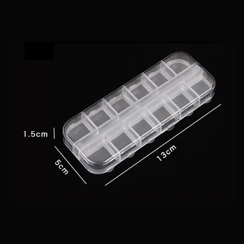 1pcs Nail tool drill jewelry box storage box 12 grid double flip top box alone open rhinestone Nail Art Equipment
1pcs Nail tool drill jewelry box storage box 12 grid double flip top box alone open rhinestone Nail Art Equipment