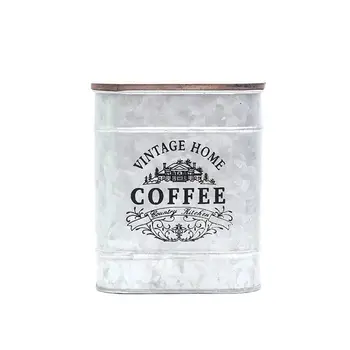 Vintage Metal Square Candy Trinket Tin Storage Box with Wooden Cover Cans Coffee Tea Seasoning Jewelry Case
Vintage Metal Square Candy Trinket Tin Storage Box with Wooden Cover Cans Coffee Tea Seasoning Jewelry Case