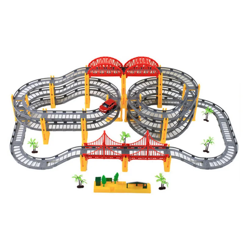 Children Toys Electric Rail Car Kid Train Track Model Slot Toy Baby Racing Cars Double Orbit Car For Boy Gitf Kids Birthday Gift
Children Toys Electric Rail Car Kid Train Track Model Slot Toy Baby Racing Cars Double Orbit Car For Boy Gitf Kids Birthday Gift