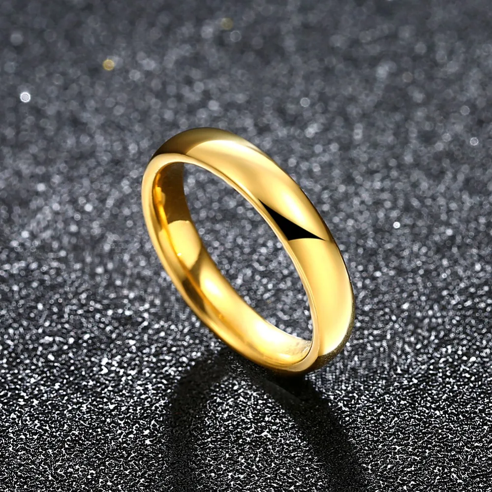 New Fashion Gold Color Wedding Engagement Rings For Women Stainless Steel For 1 Piece Free Shipping Jewelry
New Fashion Gold Color Wedding Engagement Rings For Women Stainless Steel For 1 Piece Free Shipping Jewelry