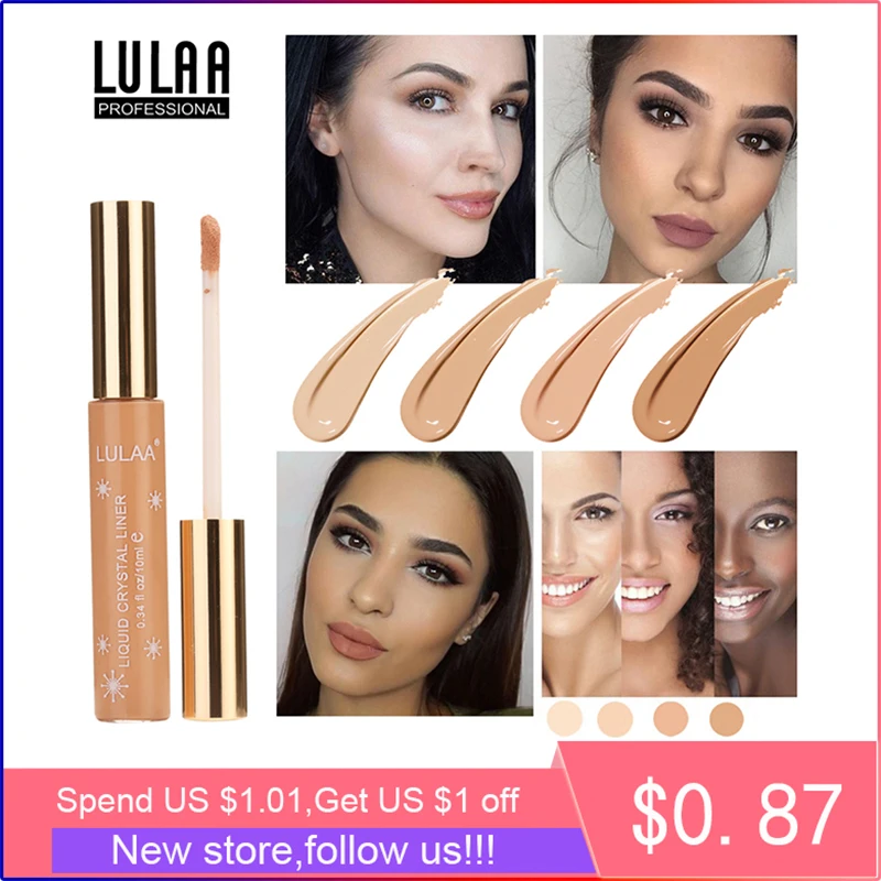 LULAA Face Concealer Professional Liquid Concealer Makeup Full Coverage Dark Circles Acne Marks Base Primer Cream Cosmetic
LULAA Face Concealer Professional Liquid Concealer Makeup Full Coverage Dark Circles Acne Marks Base Primer Cream Cosmetic