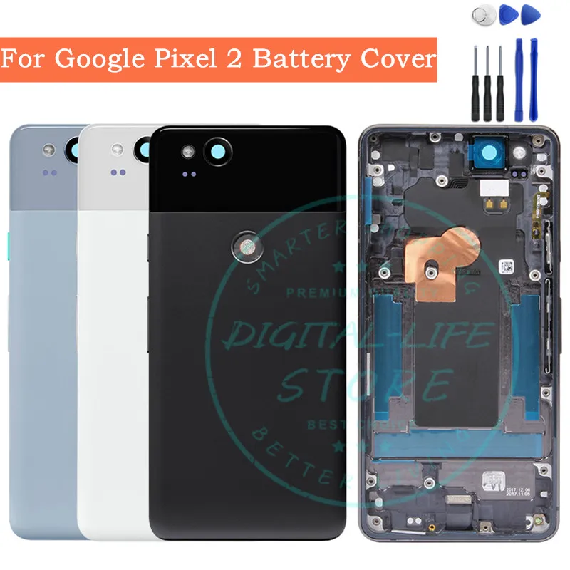 For Google Pixel 2 Metal Battery Back Rear Cover Door Housing Flash Cover for Google Pixel2 Replacement Repair Spare Parts
For Google Pixel 2 Metal Battery Back Rear Cover Door Housing Flash Cover for Google Pixel2 Replacement Repair Spare Parts