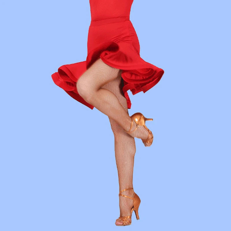 Latin argentina tango Cha Cha Square Ballroom Women New Fashion Solid Color Flare Dance ruffle Skirt
Latin argentina tango Cha Cha Square Ballroom Women New Fashion Solid Color Flare Dance ruffle Skirt