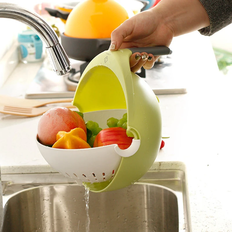 Double Layer Vegetable Fruit Drain Basket Detachable Drying Basket Noodle Spaghetti Strainer with Handle Kitchen Storage Tool
Double Layer Vegetable Fruit Drain Basket Detachable Drying Basket Noodle Spaghetti Strainer with Handle Kitchen Storage Tool