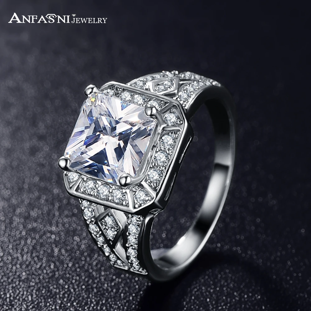 ANFASNI 2017 Square Ring Rose Gold Color and Silver Color Clear AAA Cubic Zirconia Inlayed Ladies Knuckle Rings Anillos CRI0016
ANFASNI 2017 Square Ring Rose Gold Color and Silver Color Clear AAA Cubic Zirconia Inlayed Ladies Knuckle Rings Anillos CRI0016