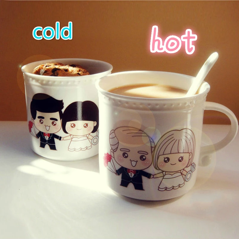 320ml creative hot color mug romantic couple coffee cup slowly getting old gift cartoon milk breakfast cup
320ml creative hot color mug romantic couple coffee cup slowly getting old gift cartoon milk breakfast cup