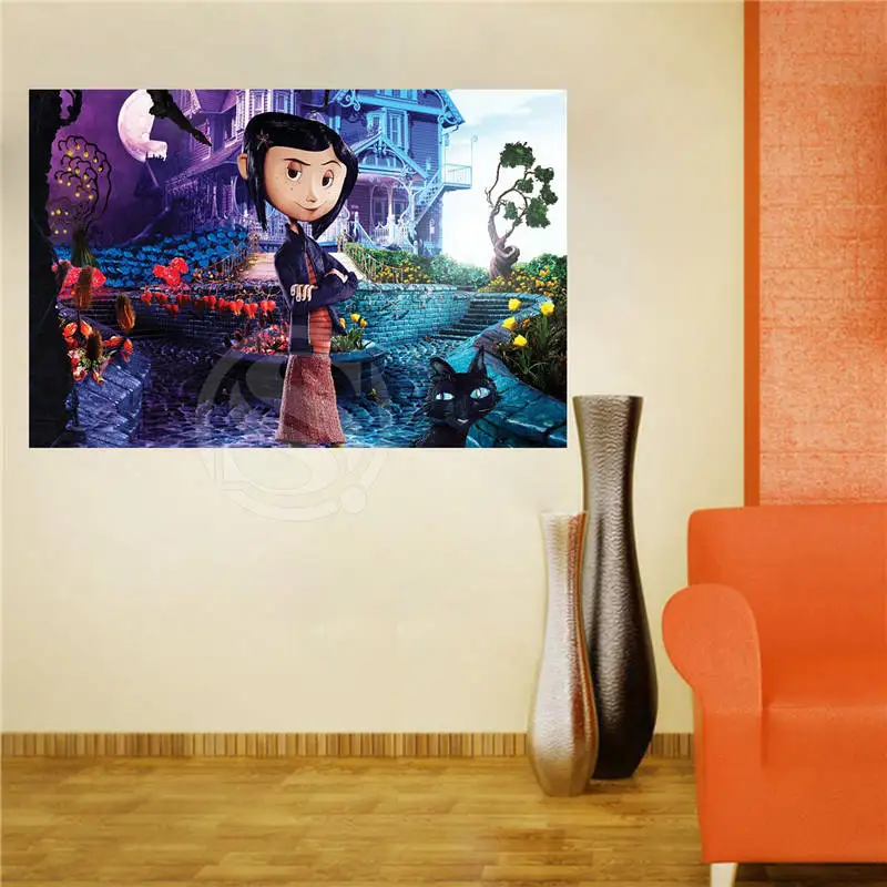 Custom Coraline HOT SALE Poster Fabric Silk Cloth Poster For Home Decorative And Custom Print Your Image Plane Wall Sticker
Custom Coraline HOT SALE Poster Fabric Silk Cloth Poster For Home Decorative And Custom Print Your Image Plane Wall Sticker