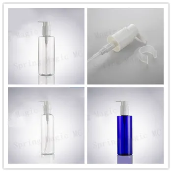 250ML Clear/Blue PET Plastic Bottle With White Lotion Pump Cosmetic Containers,Shampoo/Essence/Essential Oil/Body Lotion Bottles
250ML Clear/Blue PET Plastic Bottle With White Lotion Pump Cosmetic Containers,Shampoo/Essence/Essential Oil/Body Lotion Bottles