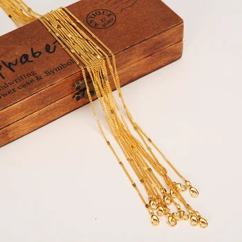 Bangrui 12pcs/Lot, Length 50CM Wholesale Small Size Chain Thin Necklaces Gold Color Jewelry for Girl Women/Men Accessories gift
Bangrui 12pcs/Lot, Length 50CM Wholesale Small Size Chain Thin Necklaces Gold Color Jewelry for Girl Women/Men Accessories gift
