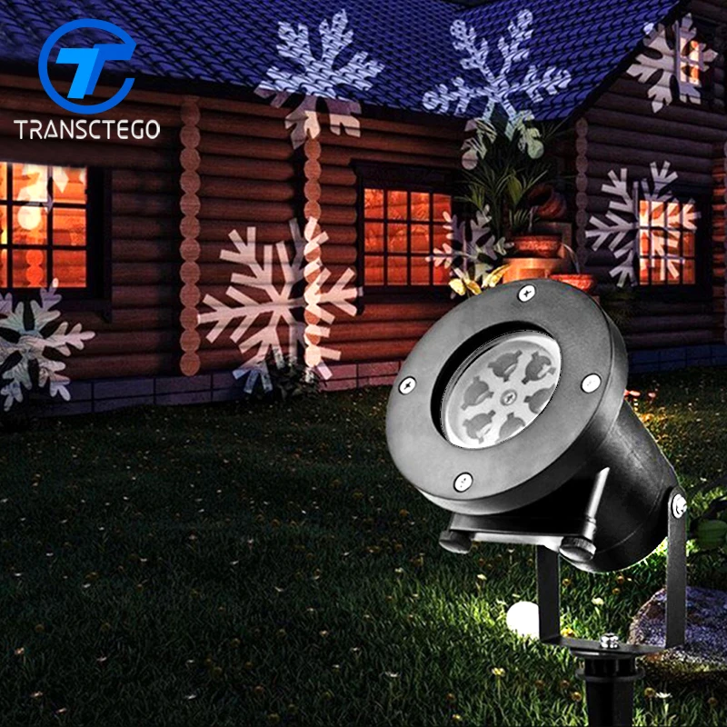 Christmas Light Halloween Snowflake Decorations Outdoor Waterproof LED Light Projector for Landscape Garden Holiday Party Lamp
Christmas Light Halloween Snowflake Decorations Outdoor Waterproof LED Light Projector for Landscape Garden Holiday Party Lamp