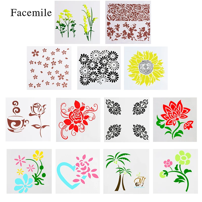 13PCS Flower Fondant Cake Cookie Embossed Lace Mould Wedding Cake Broder Baking Decor Stencil Spraying Cutting Die Stencil
13PCS Flower Fondant Cake Cookie Embossed Lace Mould Wedding Cake Broder Baking Decor Stencil Spraying Cutting Die Stencil