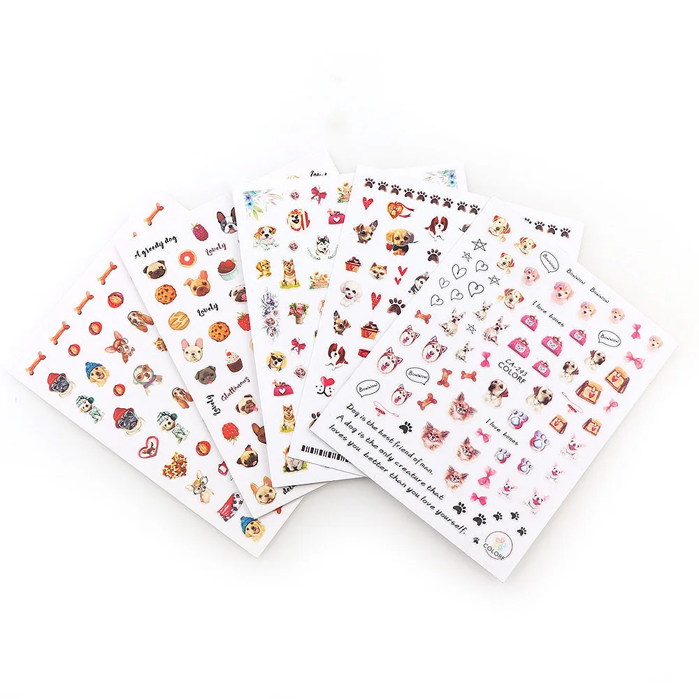 1Pc Ultra-thin Cute Small Dog 3D Nail Sticker Colorful Self Adhesive Sticker Stereoscopic Gel Polish Decoration
1Pc Ultra-thin Cute Small Dog 3D Nail Sticker Colorful Self Adhesive Sticker Stereoscopic Gel Polish Decoration