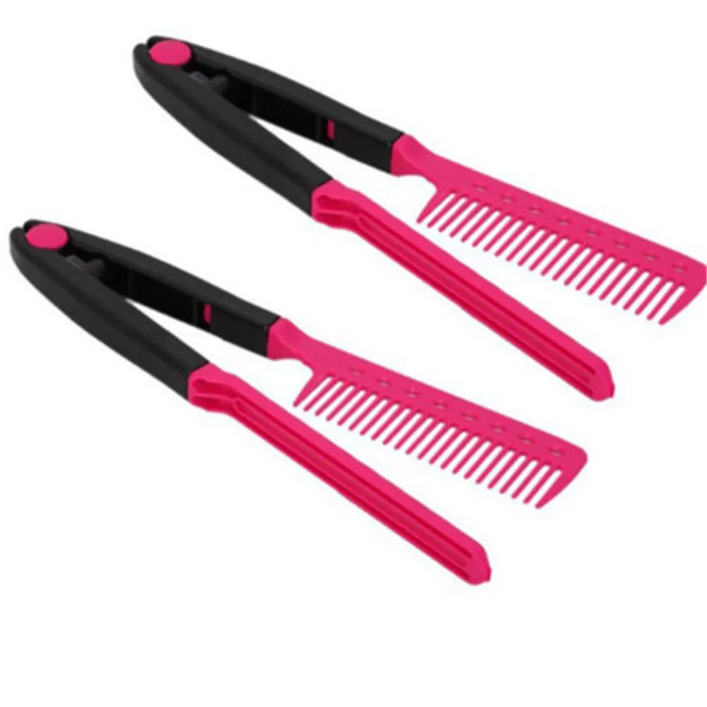 Fashion Hair Combs V Type Hair Straightener Comb DIY Salon Haircut Hairdressing Styling Tool Barber Anti-static Combs Brush
Fashion Hair Combs V Type Hair Straightener Comb DIY Salon Haircut Hairdressing Styling Tool Barber Anti-static Combs Brush