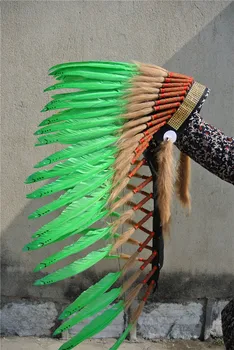 28inch lime green feather Headdress headpiece for helloween costume party supply
28inch lime green feather Headdress headpiece for helloween costume party supply