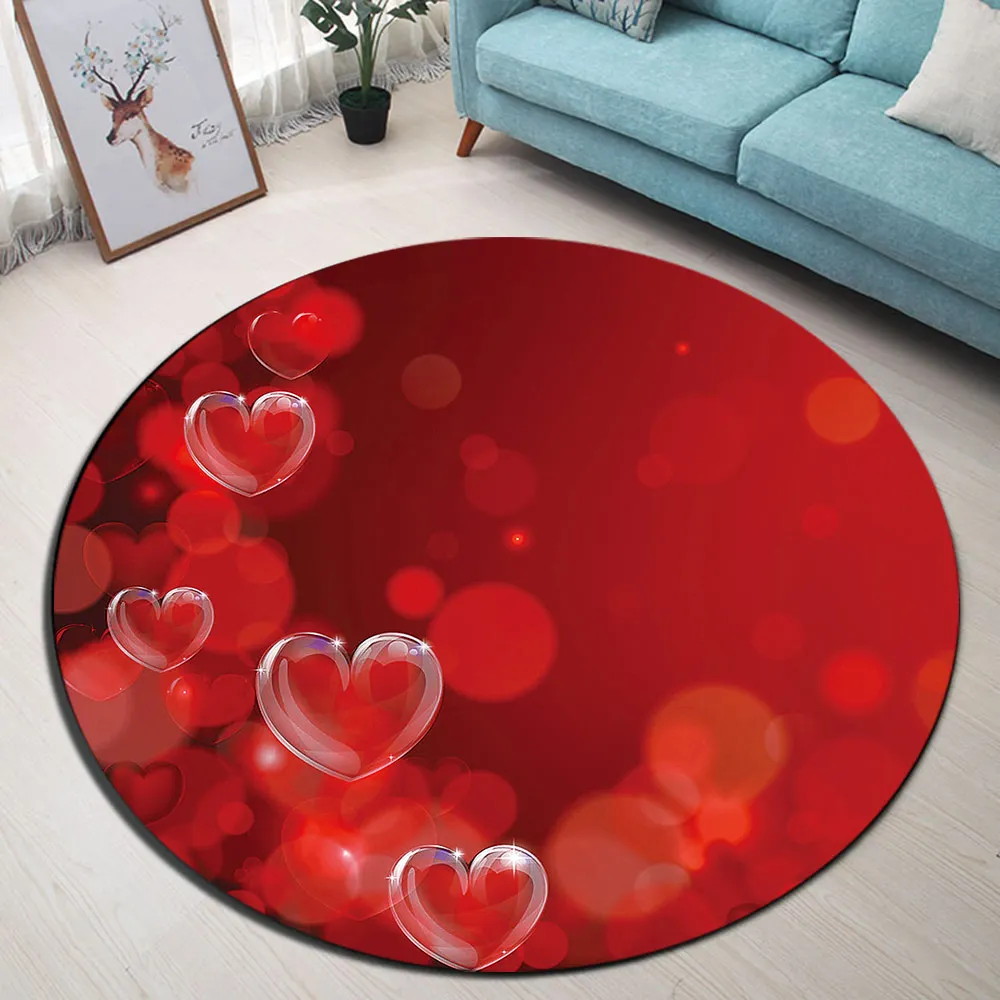 Heart Shaped Bubble Round Memory Foam Area Rug And Carpet for Kids Home Living Room Red Bedroom Cushion Bathroom Floor Door Mat
Heart Shaped Bubble Round Memory Foam Area Rug And Carpet for Kids Home Living Room Red Bedroom Cushion Bathroom Floor Door Mat