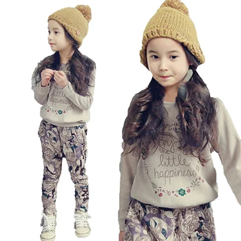 2018 Teenage Girls Clothing Sets Spring Autumn Letter Print T-shirts + Harem Pants Costume Kids Clothes Teenage Kids Tracksuits
2018 Teenage Girls Clothing Sets Spring Autumn Letter Print T-shirts + Harem Pants Costume Kids Clothes Teenage Kids Tracksuits
